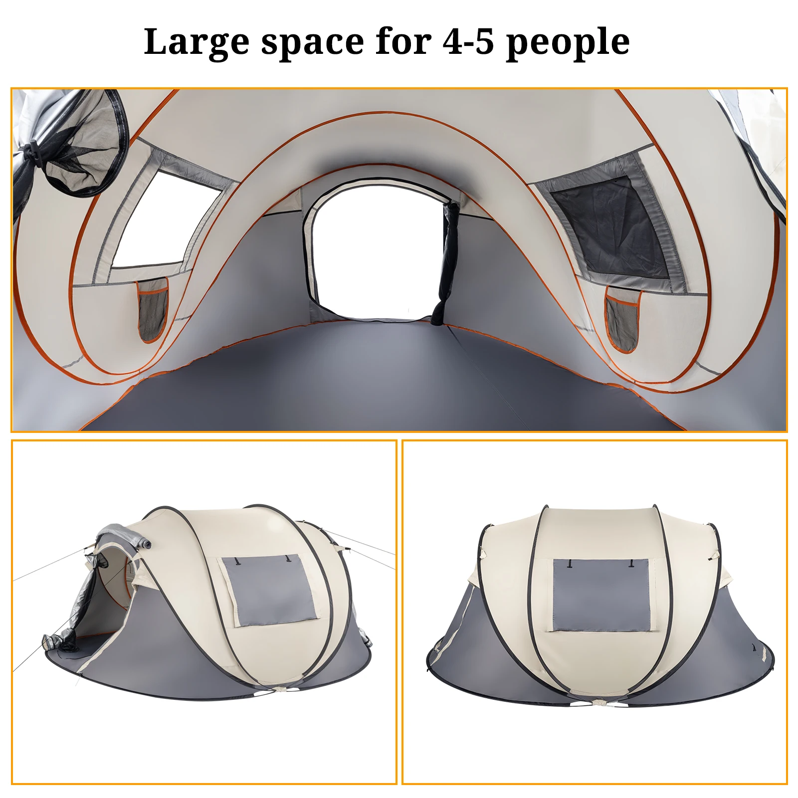 4 Person Pop Up Tent 4