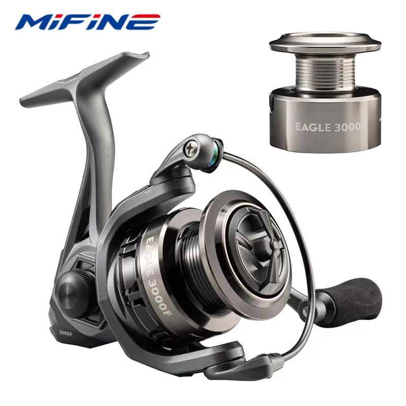 MIFINE EAGLE Fishing Reel, 5.2:1 Gear Ratio 5 + 1BB – Tackle King