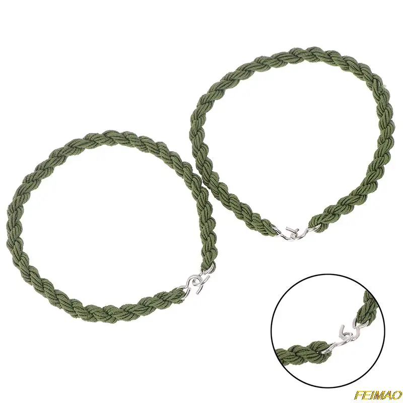 

1 Pair Tactical Army Leggings Elastic Rope Trouser Leg Strap Riding Boot Rubber Band