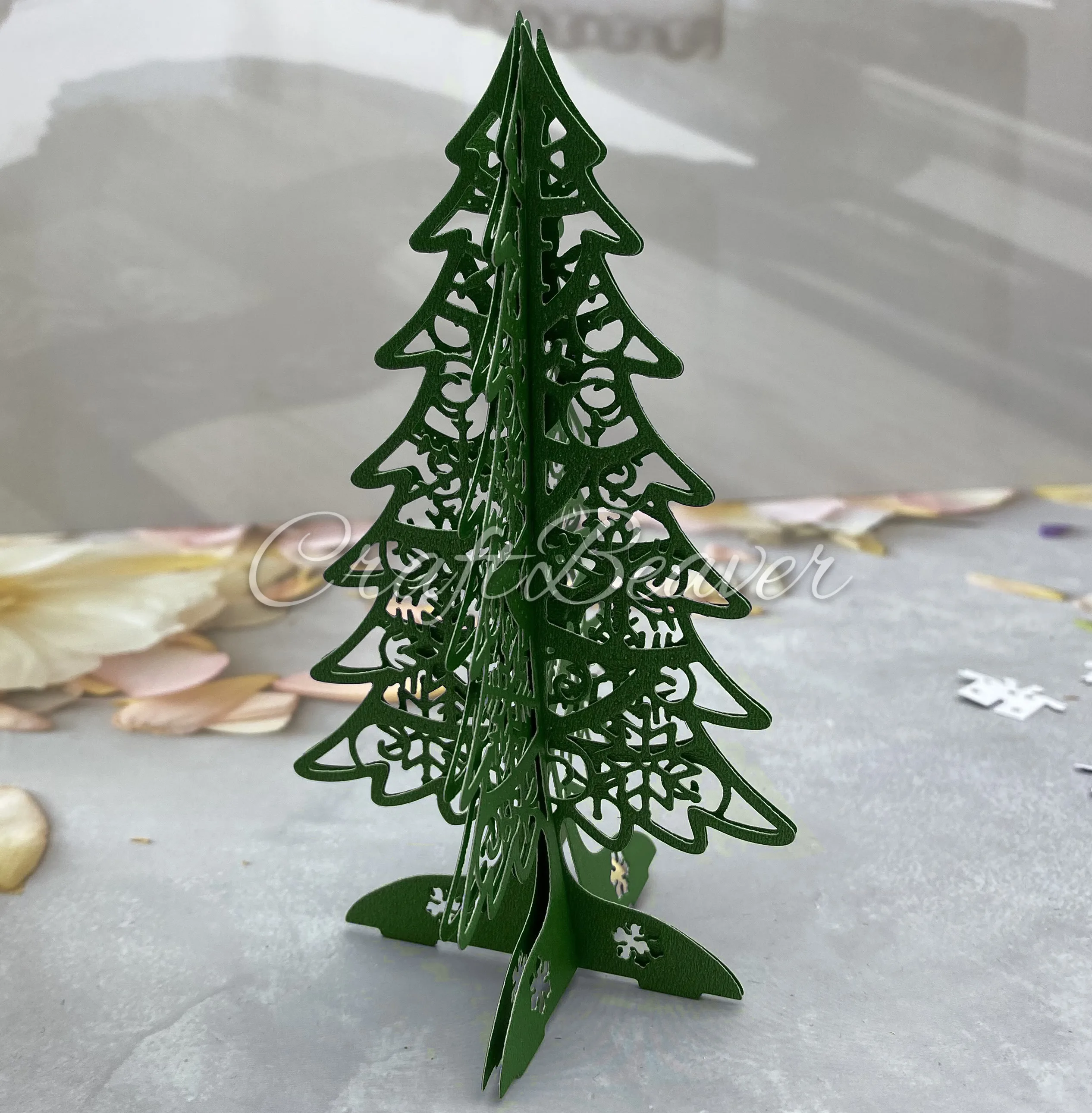 VILLFUL 3pezzi Fustelle Natale Metallo per Scrapbooking per