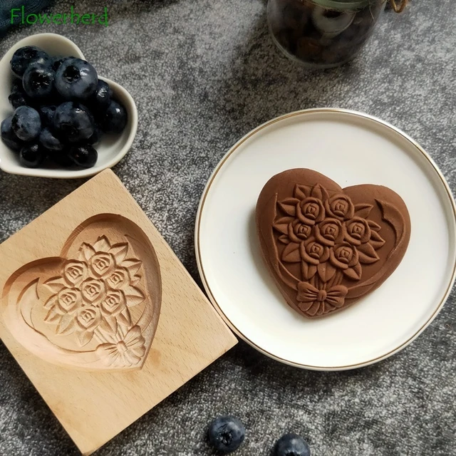 Embossed Heart Fondant Cutter  Cookies Cutter Tools 3d Heart - New Heart  Cookie Mold - Aliexpress