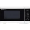Oven with Removable 12.4" Carousel Turntable,1000 Watt Countertop Microwave,1.1 CuFt,White,Auto Cook for popular menu items 1