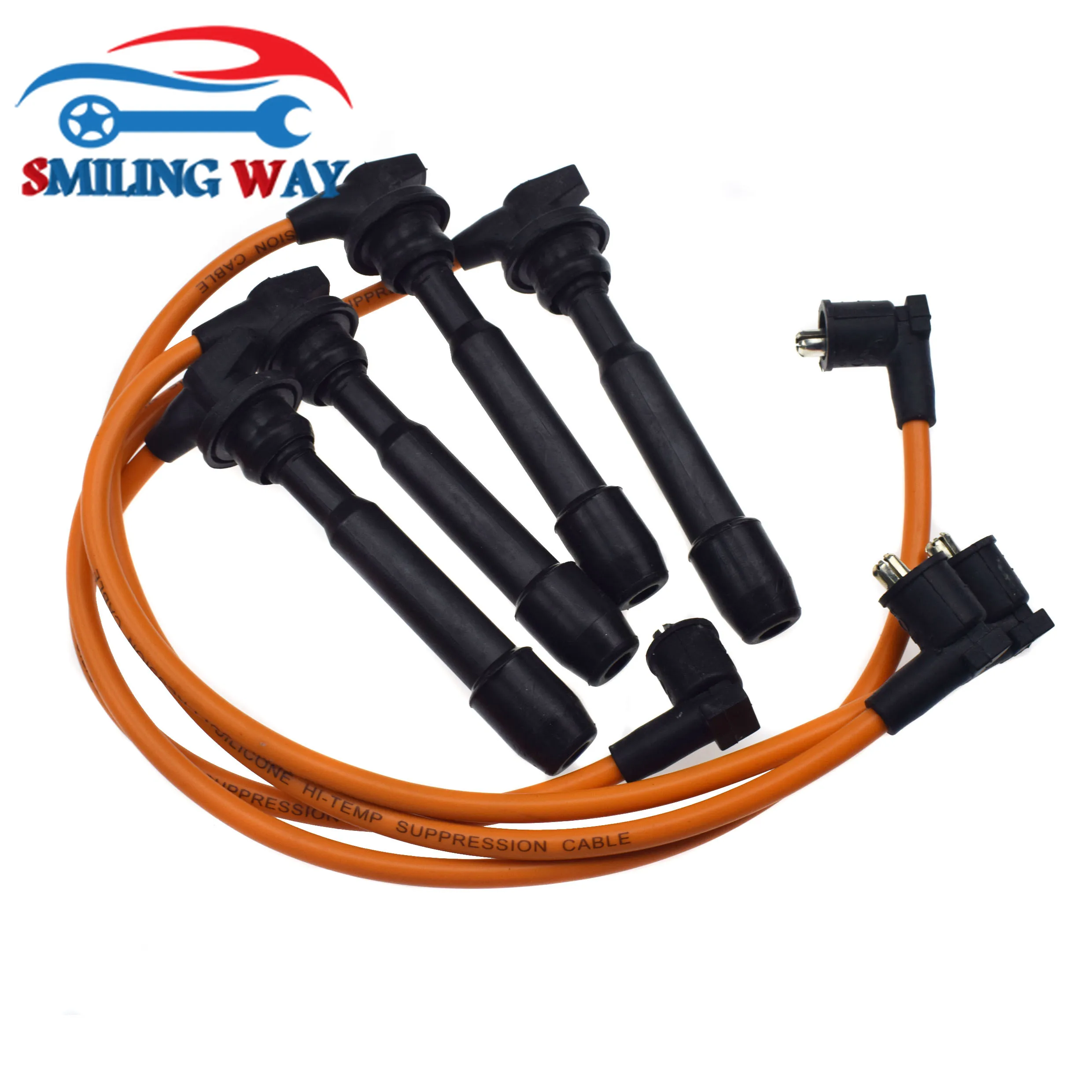 Spark Plug Wires Cable Wire Set For Hyundai Elantra Tiburon Tucson