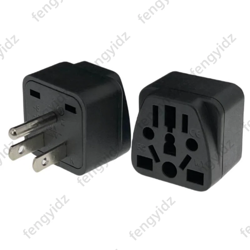 Universal German Russia AU UK Kr EU to US AC Power Socket America Plug USA Travel Charger Japan Adapter Converter Type B 10A