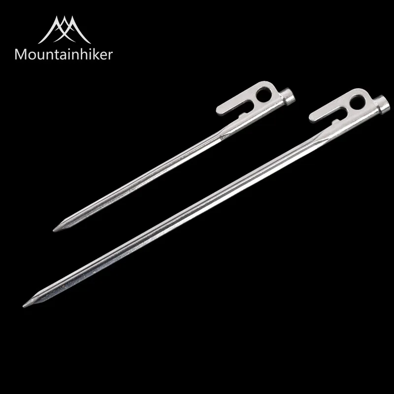 

Mountaineer Outdoor Camping Stainless Steel Ground Pegs Tent Canopy Accessories