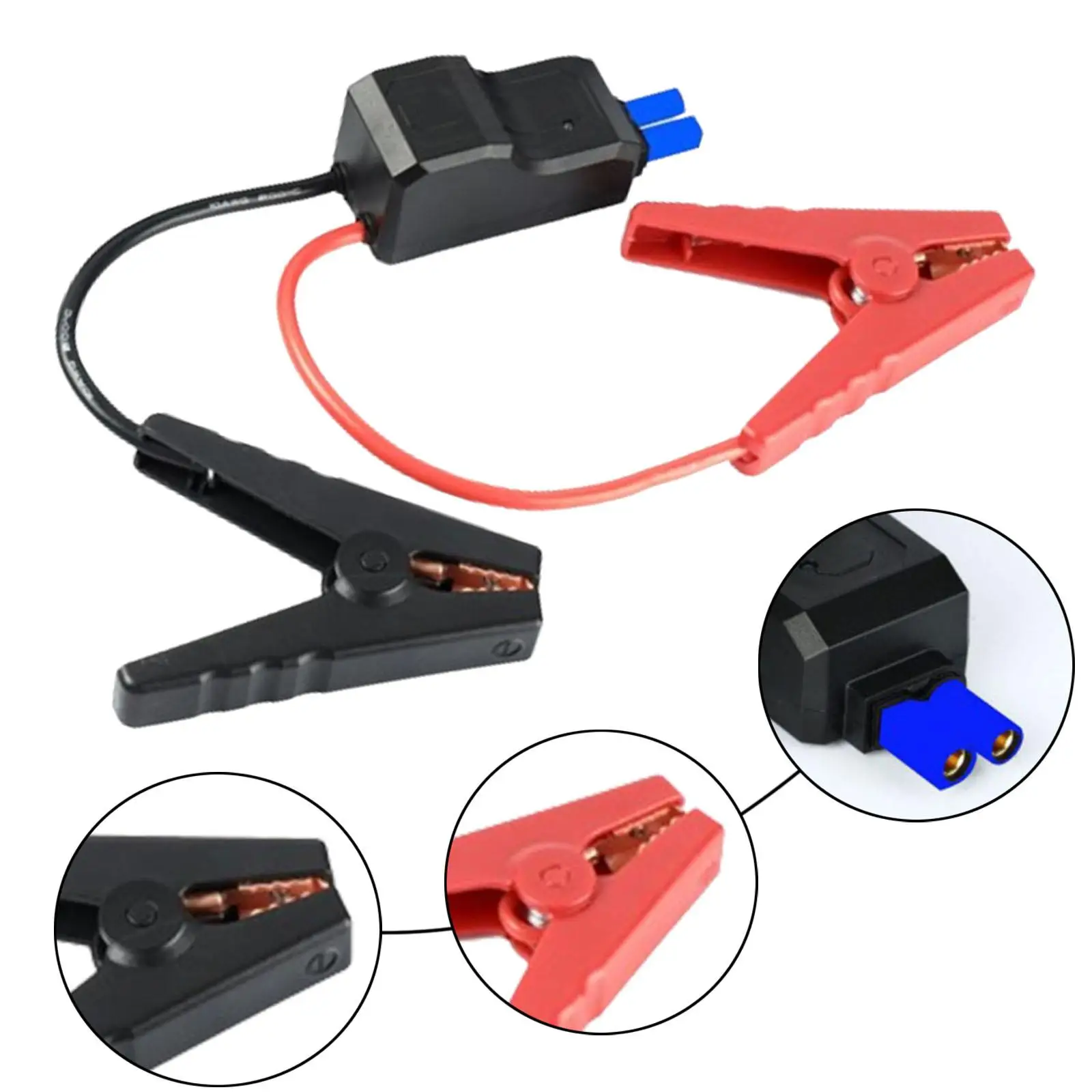 Generic Jump Starter Cable Alligator Clip Professional Battery Accessories