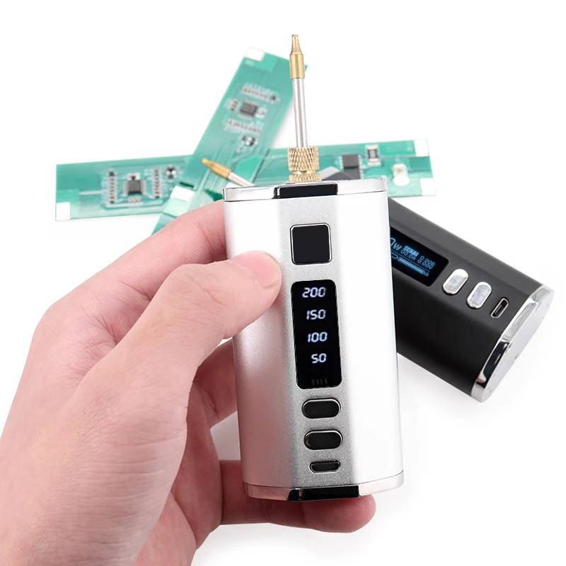 Kit Fer à Souder Numérique Portable – Rechargeable USB – 21 X 8,5 X 3 Cm – Neuf