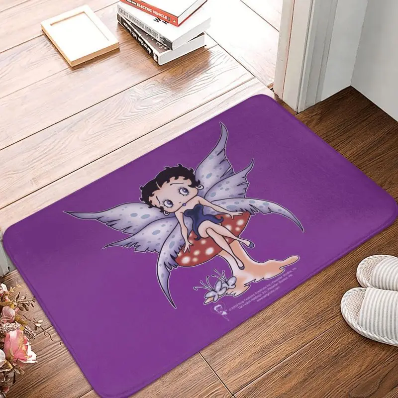 Betty Boop Cartoons Doormat Custom Your Mats Print Door Mat Floor Bedroom 