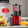 Houselin Cold Press Juicer,Extra Large Feed Chute,Easy Clean Self Feeding Effortless for Batch Juicing, High Juice Yield, 800W 3