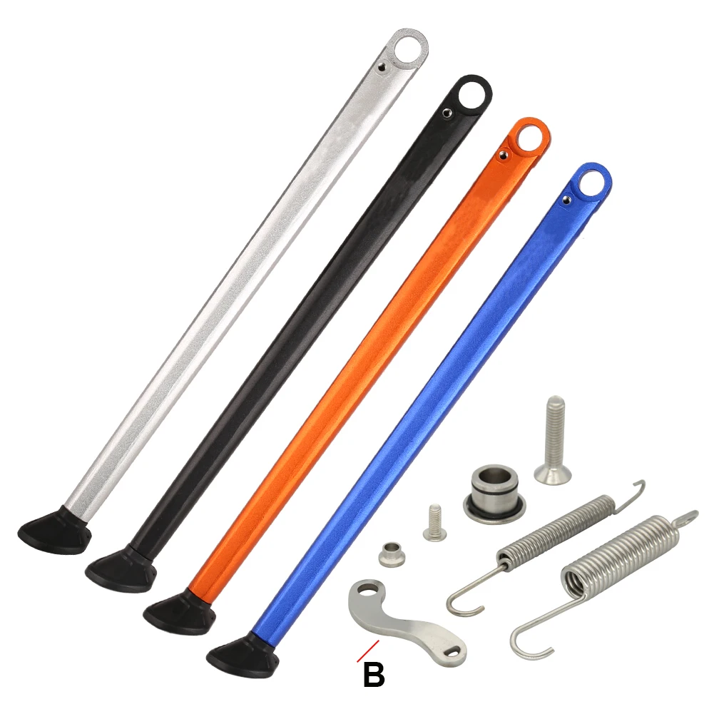 Motorcycle Kickstand Parking Side Stand With Spring Kit For KTM XC XCW XCF XCFW EXC EXCF 2008-For Husqvarna TE FE TX FX FS 2012 -