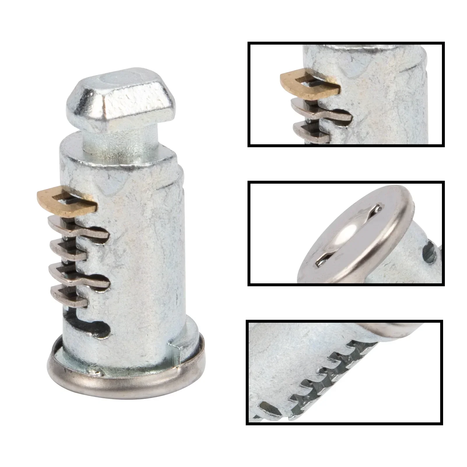 Lot De 8 Cylindres De Verrouillage Thule - Système à Clé Unique, 4 Clés + 2 Clés De Montage - Compatible Barres De Toit, Porte-vélos... - 4