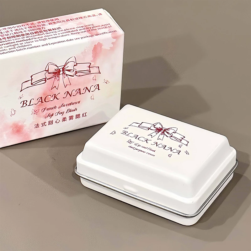 French sweetheart soft mist blush, low saturation, pure desire, Korean make-up, make-up, rouge, makeup 5