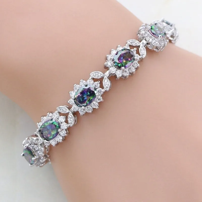 Bracelet jewelry Daily Wear Brazilian Jewelry Crystal Water Zircon Trim Luxury Women's Hand Bracelets Leisure Sports Accessories Wear