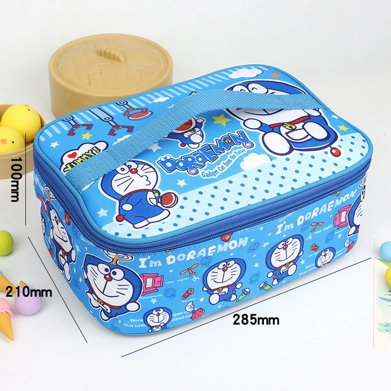 Doraemon girl boy handbag lunch box bag cartoon insulation bag student with  meal outdoor travel picnic insulation lunch box bag| | - AliExpress