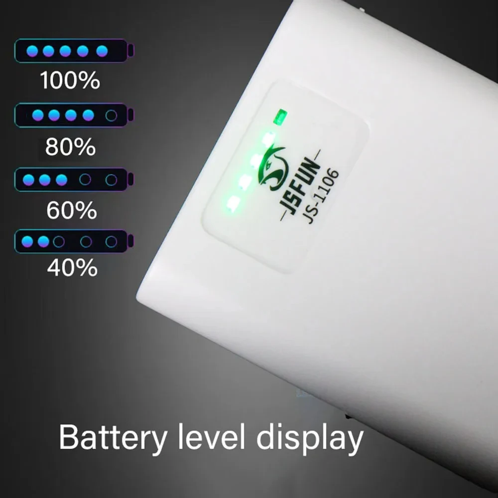 JSFUN Rechargeable Aquarium Air Pump Oxygen Portable Outdoor Fishing