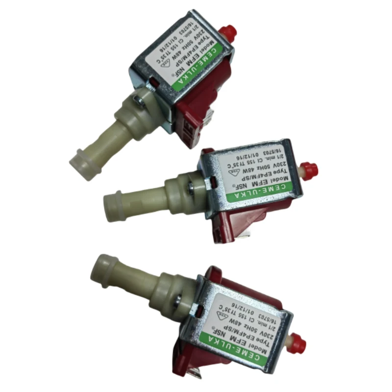 

1Pcs ULKA Solenoid Pump AC230V 48W 2/1min 50Hz Model EP4FM/SP Coffee Machine Micro Pump Parts