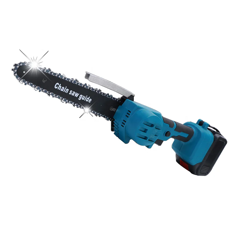 

Explosive models! 18V makitas replace battery Professional Cutting adjustable gear electric tool set cordless chain saw yellow