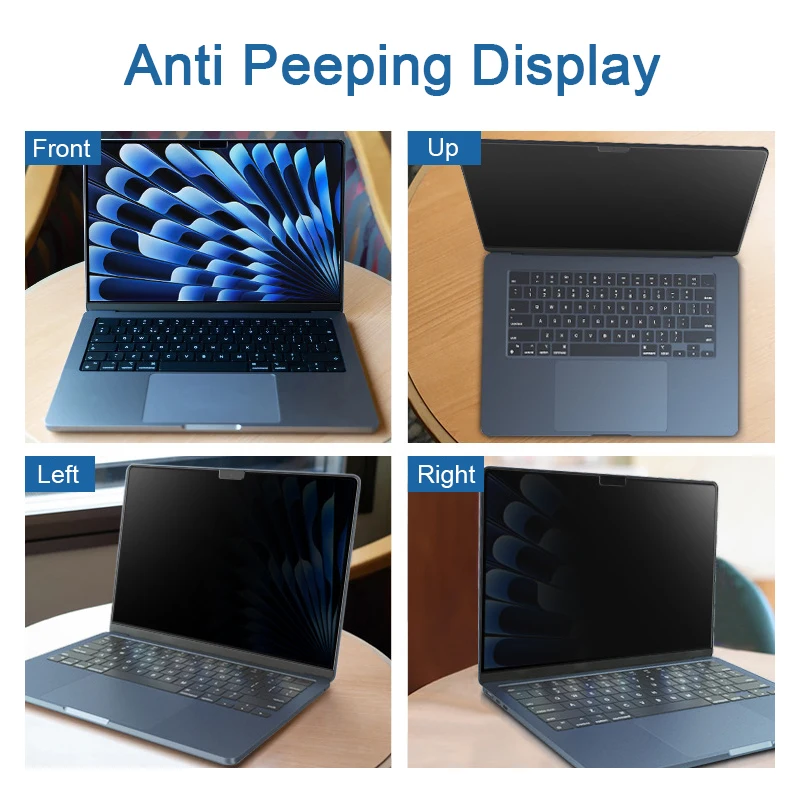 Full Privacy Protection 360&deg; Anti-peep Screen Protector for Macbook Pro 14 16