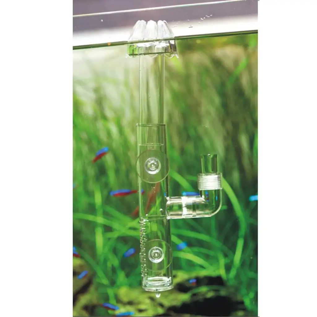 Clear Plastic Fish Tank Surface Oil Marine Skimmer Water Plants