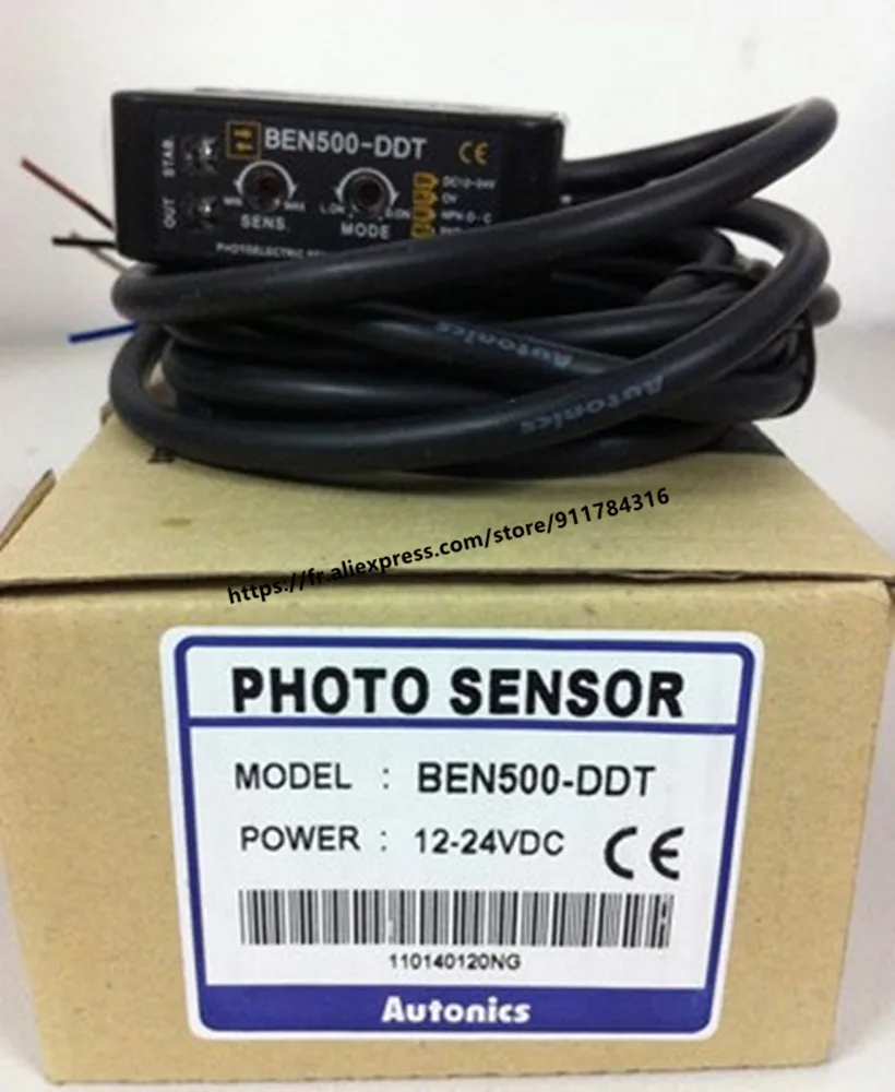 

New High quality BEN500-DDT Autonics Diffuse Reflection Photoelectric Switch 12-24VDC Sn-500mm