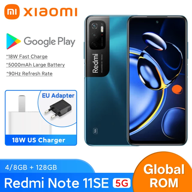 Rom Globale Xiaomi Redmi Note 11se 11 Se 5g Smartphone 4gb/8 Go Dimensity  700 5000mah 48mp 18w Charge Rapide 6.5 "fhd + Bluetooth 5.1 - Smartphones -  AliExpress
