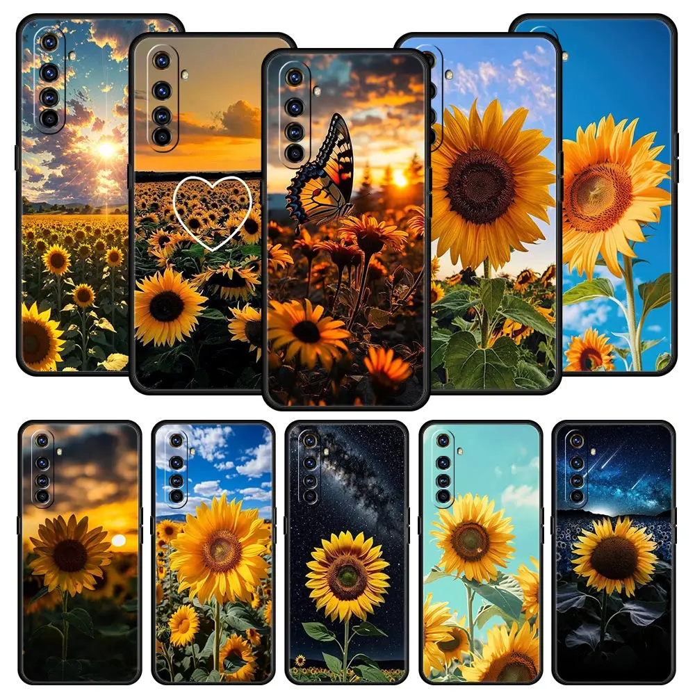 Vibrant Yellow Sunflower Phone Case Cover