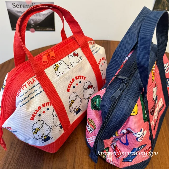 Lonchera de Hello Kitty térmica Sanrio: Bolso Bento para Estudiantes y Oficina | Emoape