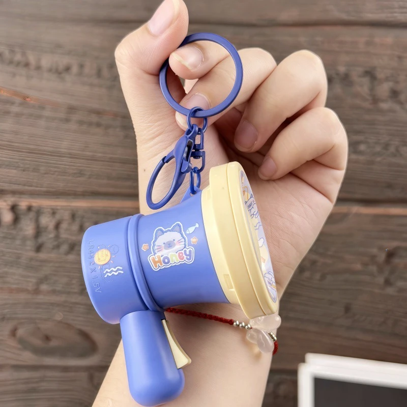 Cartoon Lautsprecher Schlüsselanhänger Aufnahme Mini Lautsprecher Mädchen Tasche Anhänger Mode Schlüsselanhänger für Frauen Geschenk – Detail 6