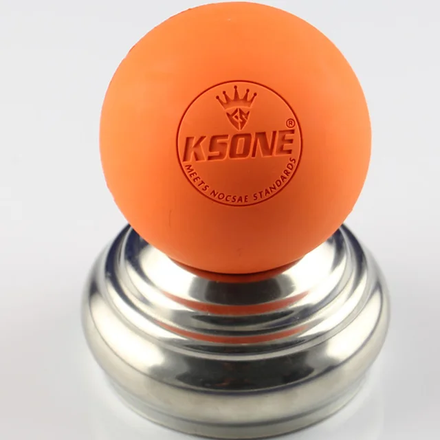 Solid Color KSONE Yoga Fascia Ball,Silicone Pilates Ball For Foot Massage Muscle Relaxation 4