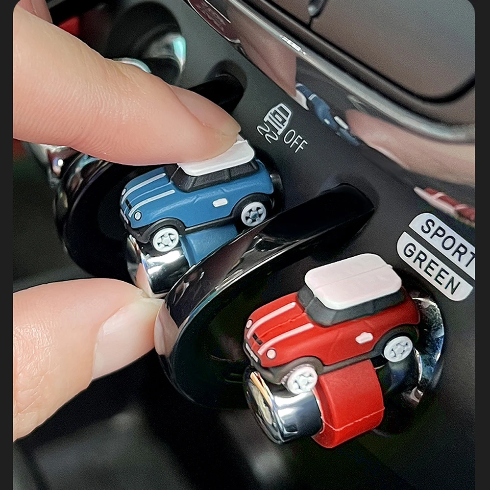 Ornamenti Per Coperchio Pulsanti Modello Auto In Silicone Adesivi Pulsante Start Stop Per Accessori Interni Bmw Mini Cooper