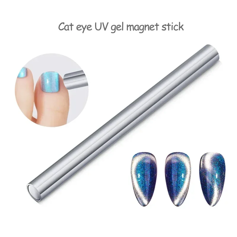 Strong Magnetic Stick Cat Eye UV Gel Polish Varnish Nails Art French Multi-Function Magnet Pen Painting Gel Manicure Lodestone magnetic nail art tools cat eye nail tool magnetic nail tools magnetic nail pen