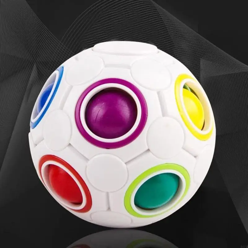 Fidget Puzzle Ball Sensory Toy Brain Game Interactive Toy for Children Special Need Pressure Release Autism Hand Therapy