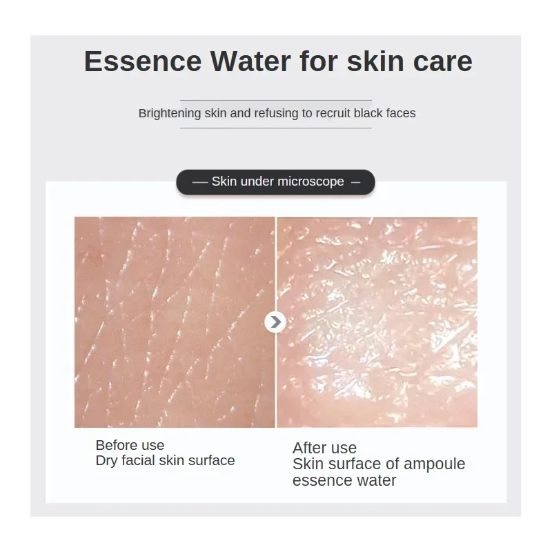 500ml Hyaluronic Acid Facial Essence Moisturizing Whiten Pore Shrink Anti-aging Freckle Anti Wrinkle VC Niacinamide Face Serum 3
