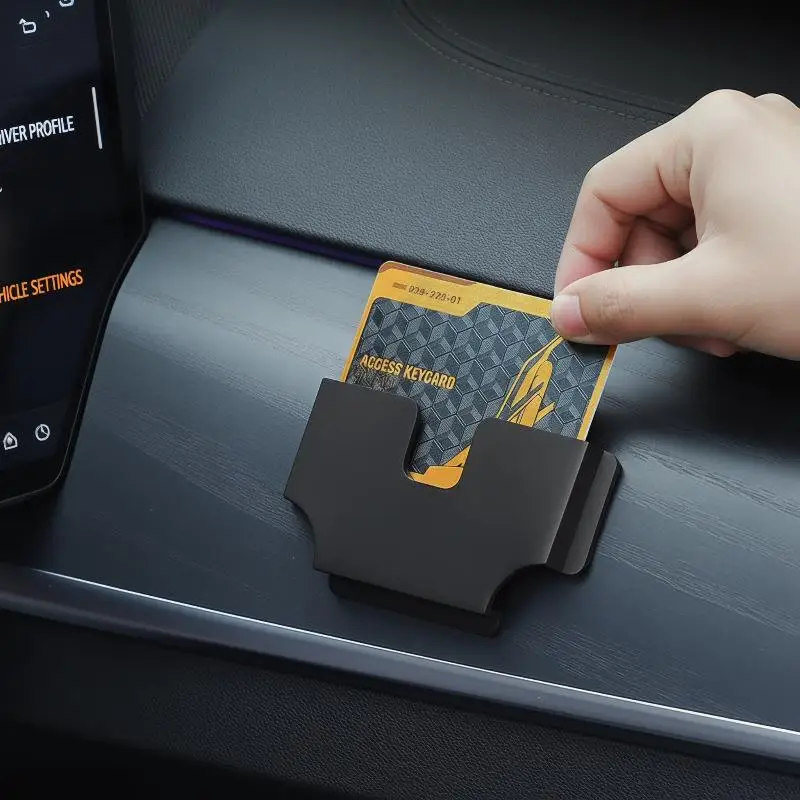 Universal Car Interior Multi-Function Portable Card Storage and Ticket Holder