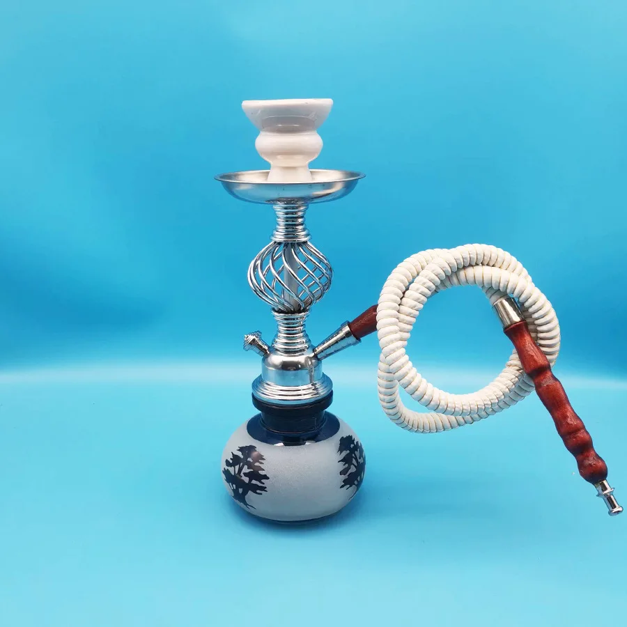 Arabic Water Bottle Single And Double Tube Small Glass Bottle Water Set Hookah Shisha