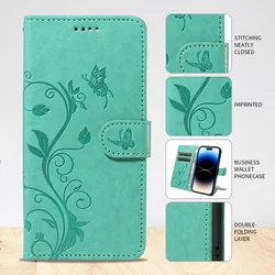 Leather Flip Wallet Book Cover - Enhanced Protective Phone Case for OPPO A79 5G (Green (KT - xhs))