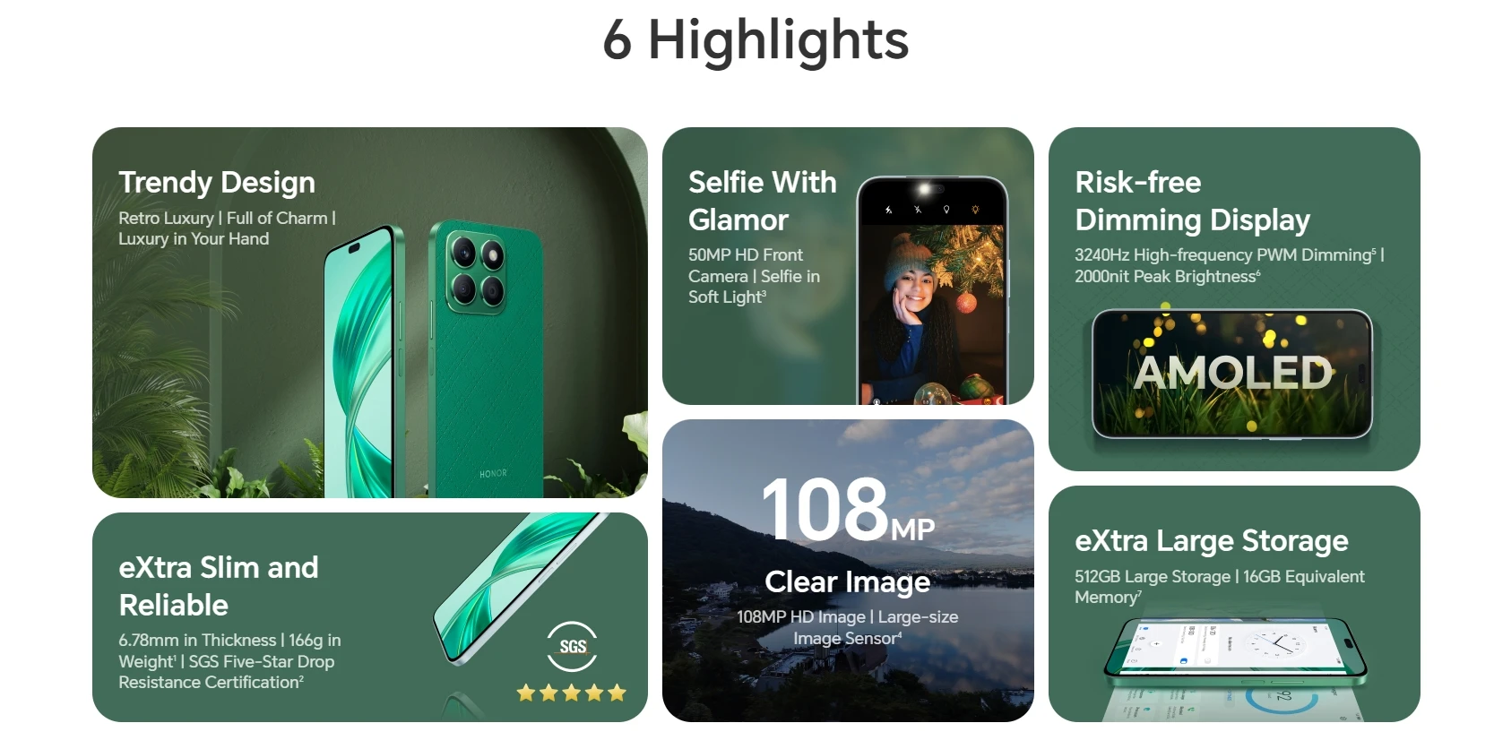 HONOR X8b 8GB/512GB Official description image 2