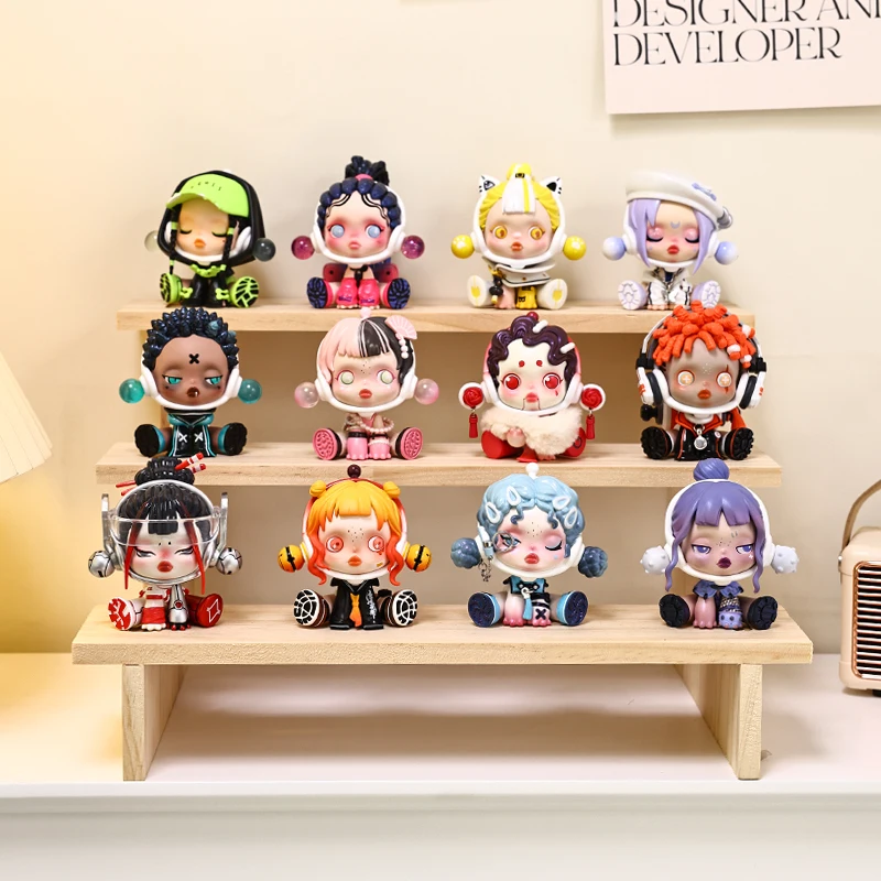 

Подставка для экшн-фигурок аниме, деревянная витрина для игрушек, многоуровневая полка для хранения кукол, лаков для ногтей и духов