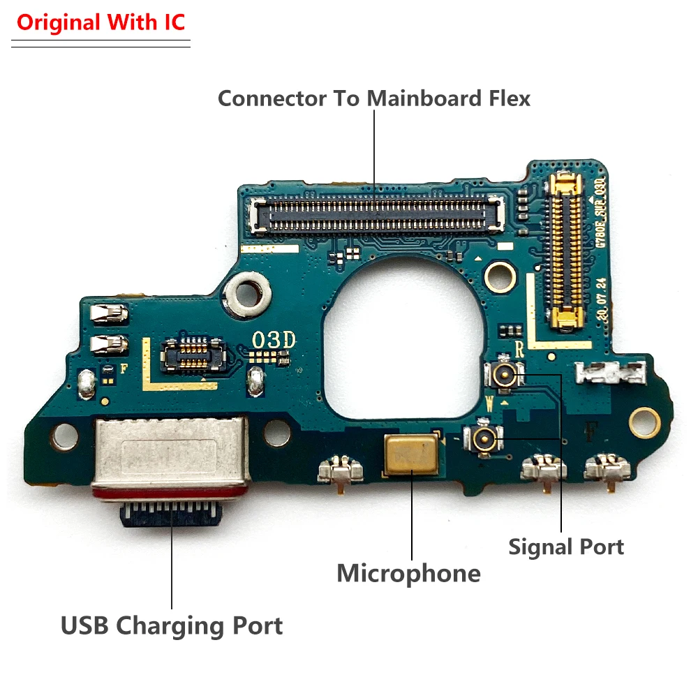 Original USB Ladegerät Dock Anschluss Ladeans chluss Mikrofon Flex kabel  für Samsung S20 Fe 4G 5G G780 G781