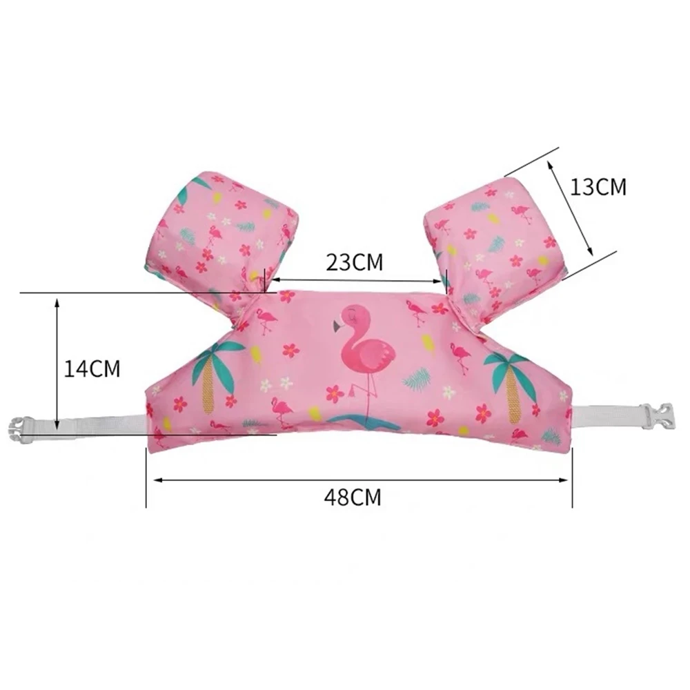 Baby Float Cartoon Arm Sleeve Life Jacket Swimsuit Foam Safety Swimming Training Floating Pool Float Swimming Ring 3