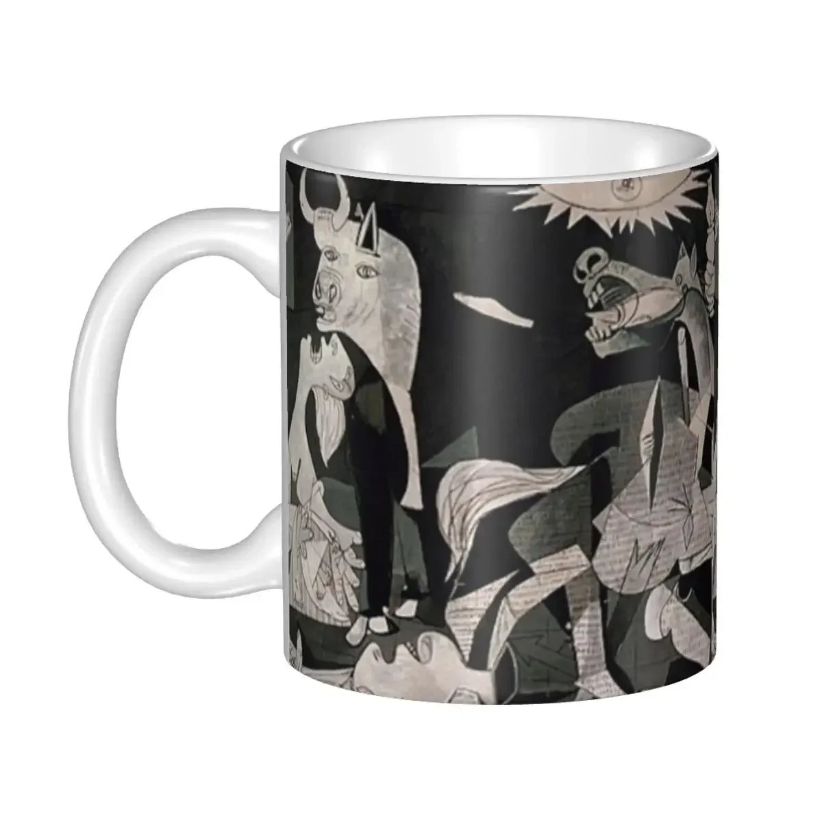 Spagna Pablo Picasso Guernica Mug Custom Coffee Ceramic Mug Cup Regalo Creativo Uomo Donna Outdoor Work Camping Cups And Mugs