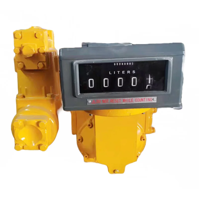 M50 Portable Positive Displacement Gas/Petrol Fuel Flow Meter 2-Inch True Gravit