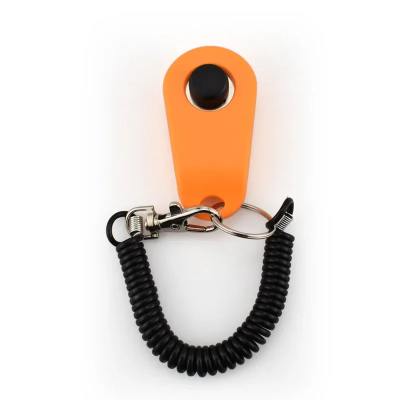 Dog Cat Pet Training Clicker With Wrist Strap Training Supplies For Dogs Cats Pet Clicker Dog Supplies Trainings dog supplies