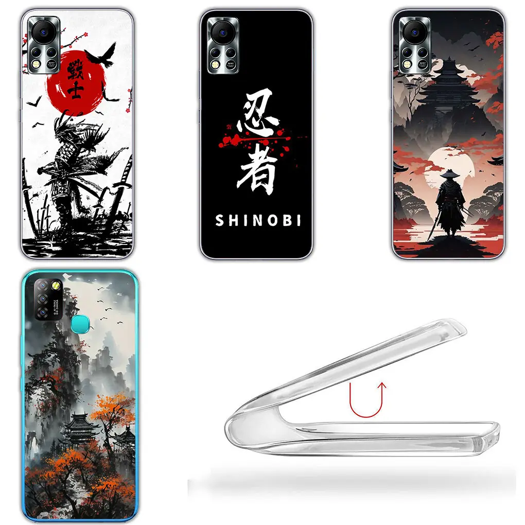 Samurai Skeleton Skull Ninja Bushido Phone Case