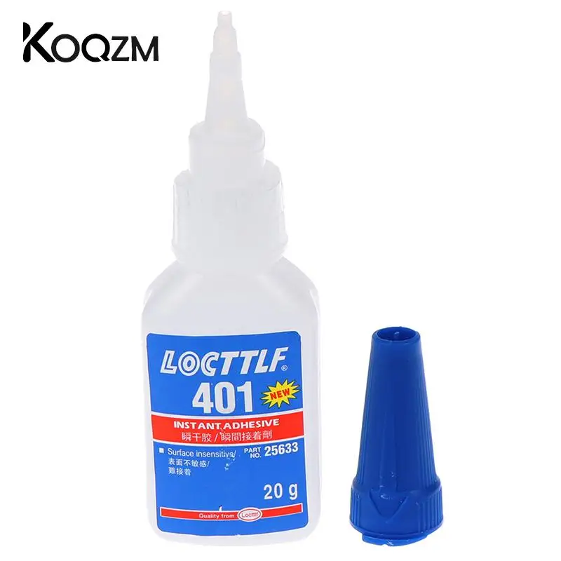 

1PC 20g Loctite 401 Instant Adhesive Bottle Stronger Super Glue Multi-Purpose