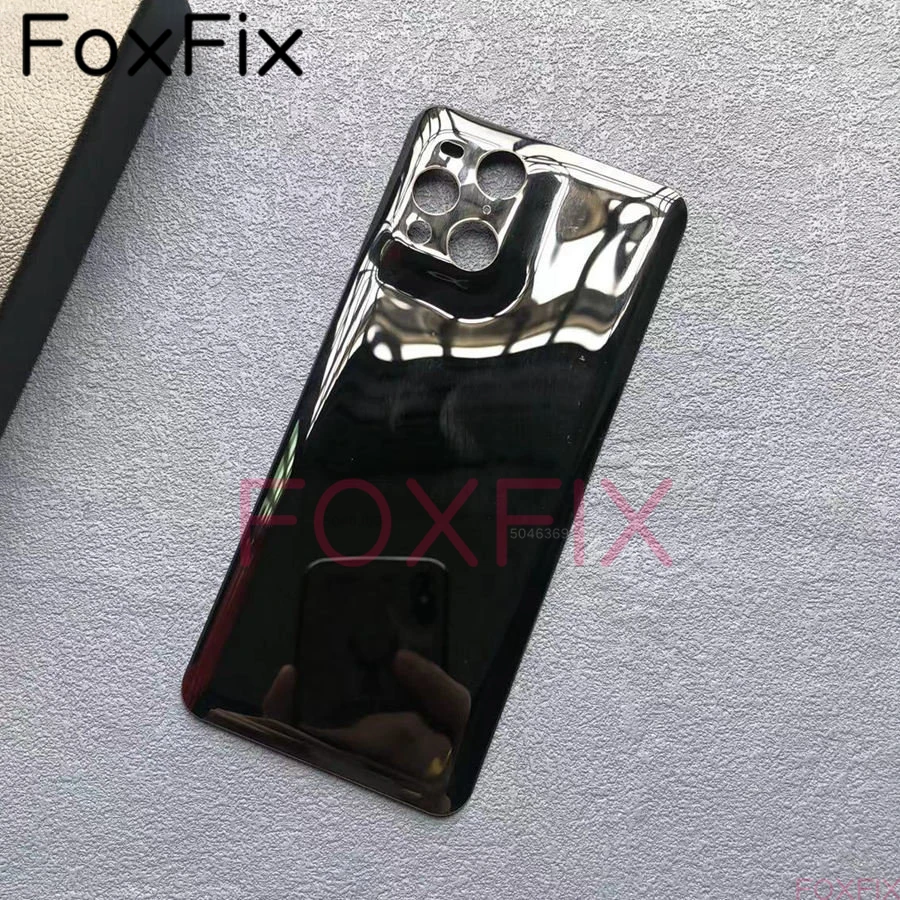 Crystal-Clear Glass Back Cover Replacement with Adhesive Sticker
