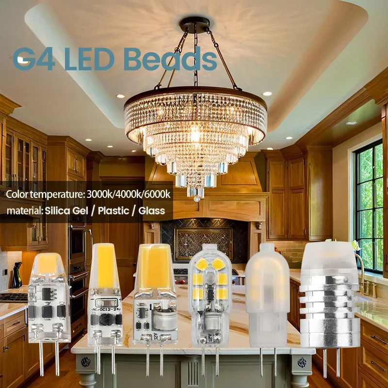 MINI LED G4 หลอดไฟ AC/DC 12V Low Power 1.2W 1.4W 2W 3W ประสิทธิภาพแสงสูง Strobe ฟรีสําหรับคริสตัลโคมระย้าห้องครัวห้องน้ํา 1