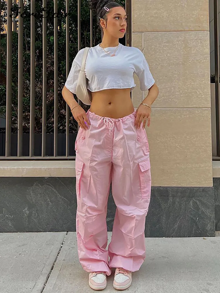 Forefair 2022 Y2K Baggy Cargo Pants 
