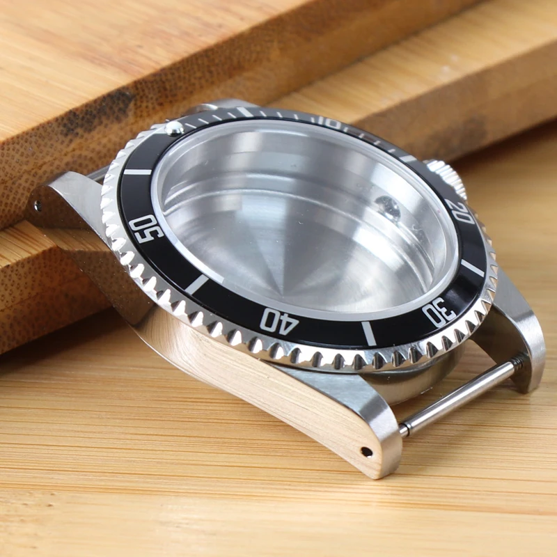 Vintage 39.5mm Sapphire Glass Watch Case