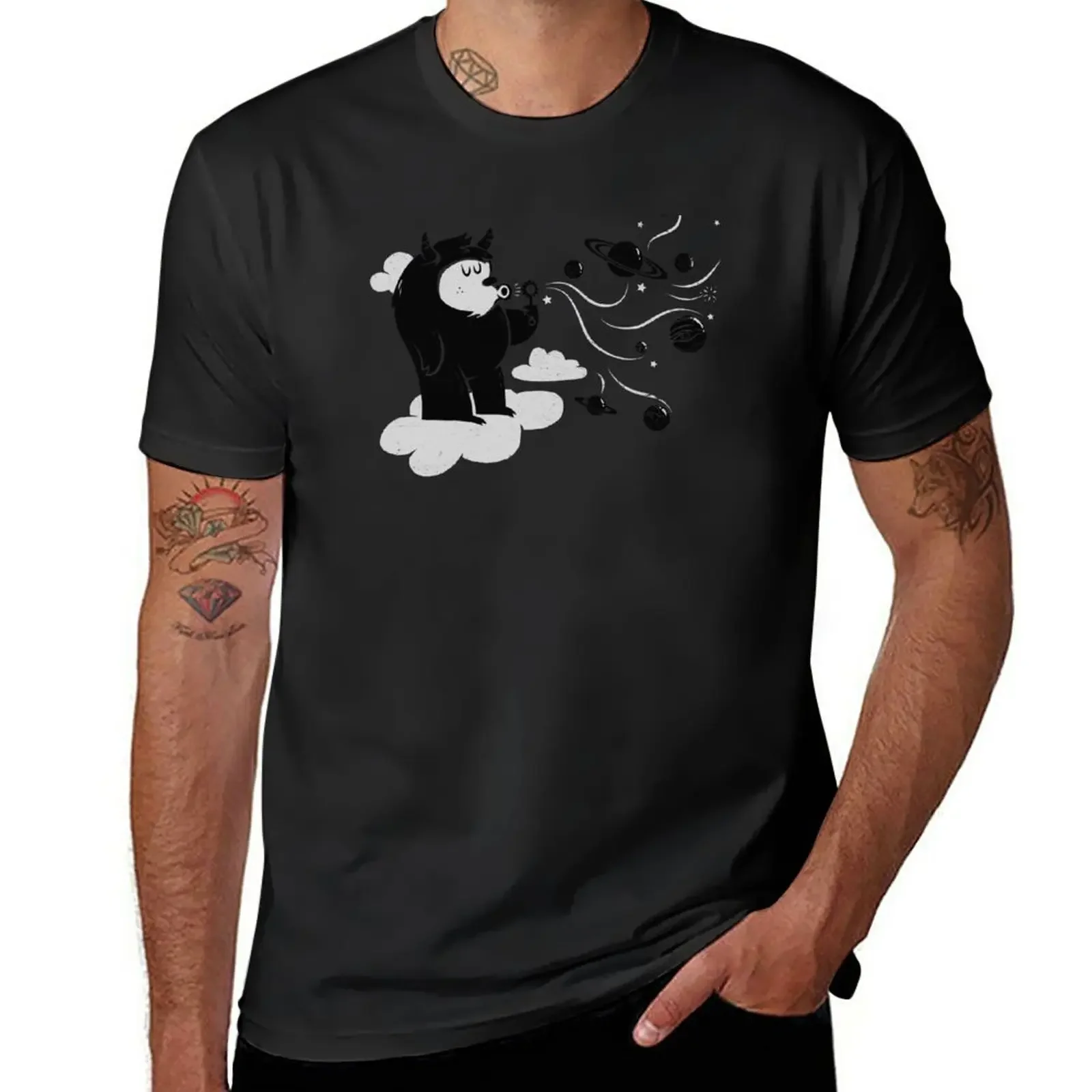 

Universal Fun T-Shirt quick-drying oversized mens t shirts casual stylish